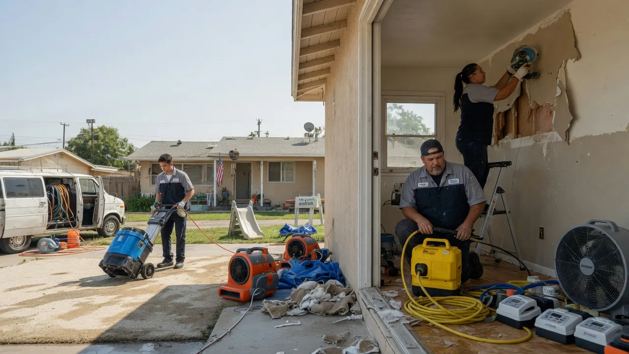 Water Damage Restoration in Holdenville, OK near me